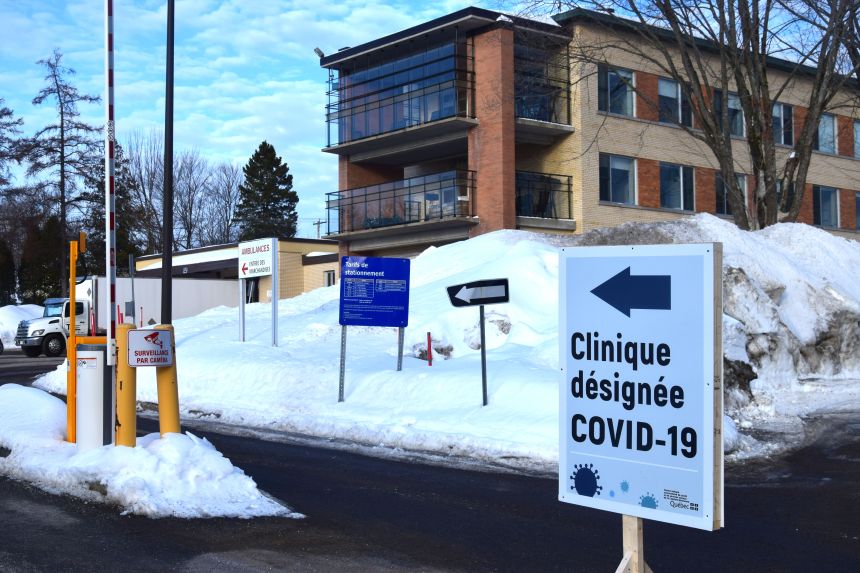 Clinique à l’auto désignée COVID‐19 à l’hôpital Chauveau