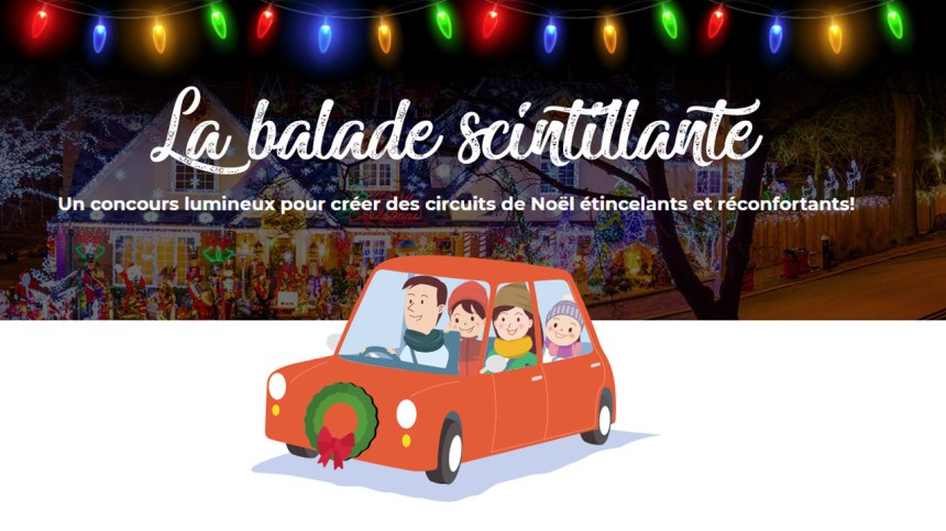 La balade scintillante : une initiative sherbrookoise pour rendre la ville illuminée pour Noël