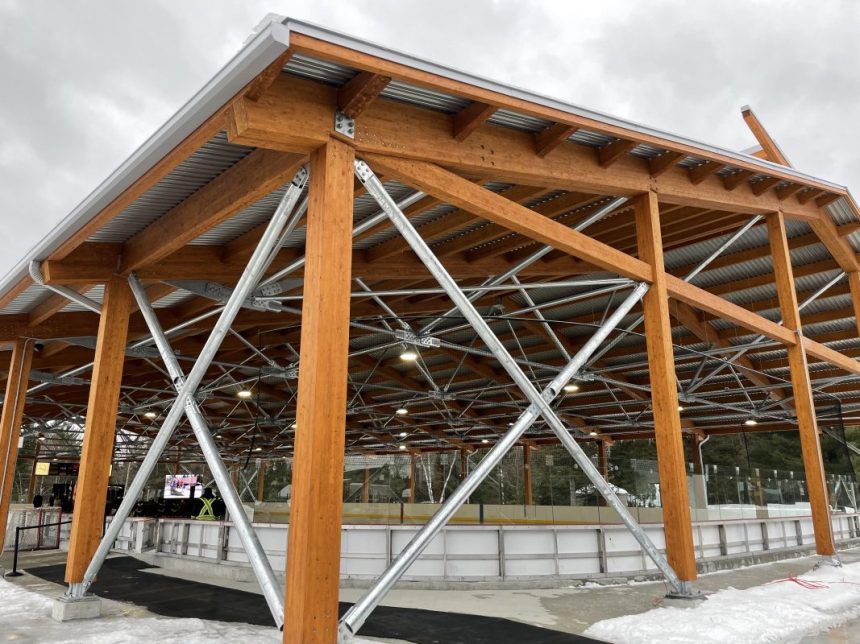 Un toit à 2 M$ pour la patinoire de Saint-Gabriel-de-Valcartier