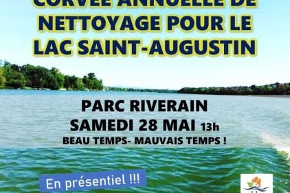 Occasions de s’impliquer pour le lac Saint-Augustin